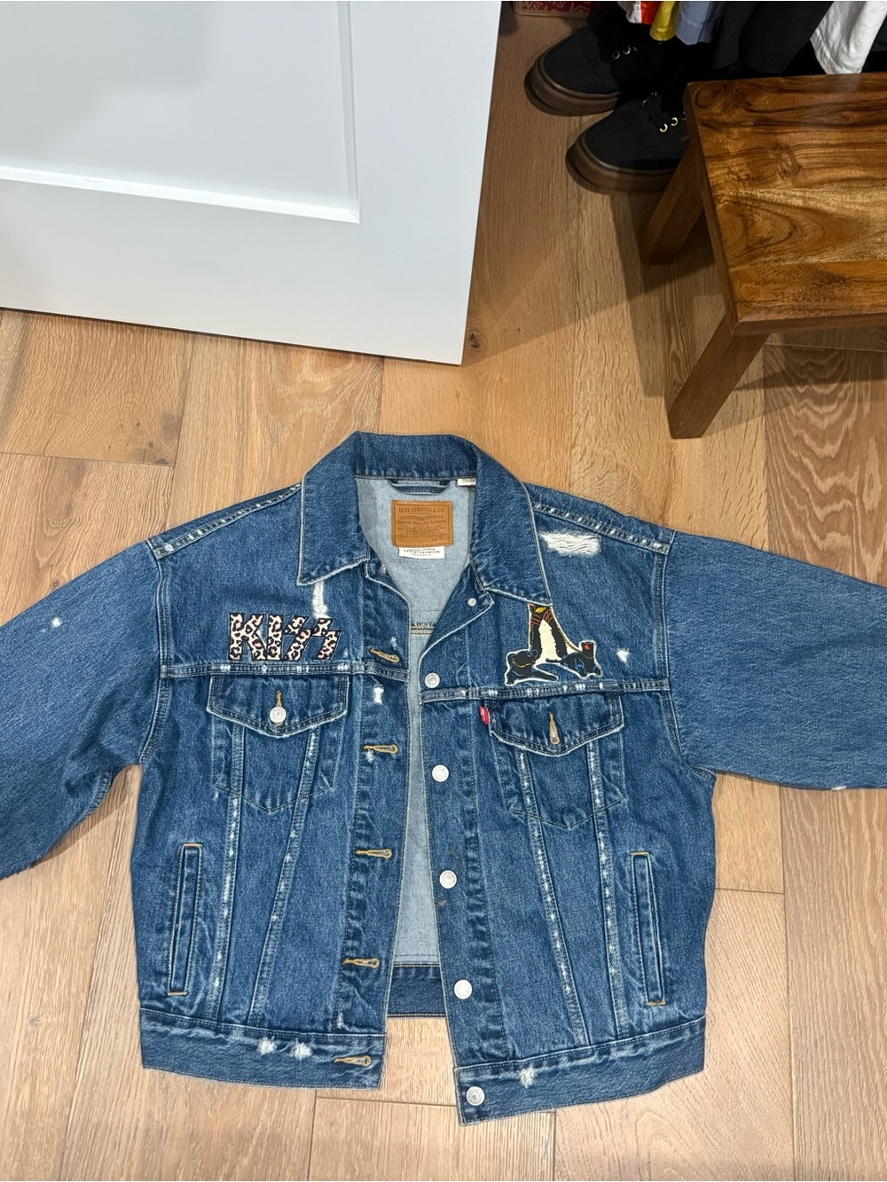 Kiss Band Battle Jean Rocker Jacket
Medium Levi Denim